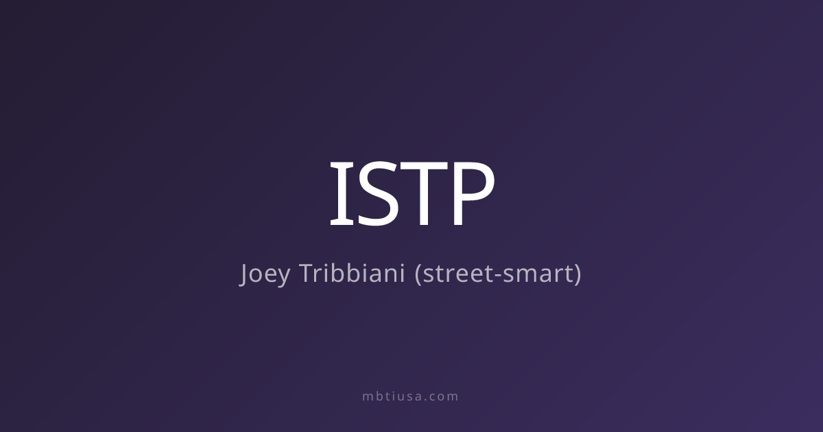ISTP Friends Characters — Who's Typed ISTP? | MBTI USA